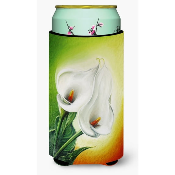 Caroline's Treasures JOS0274TBC Lilies by Sinead Jones Tall Boy Hugger, Tall Boy, multicolor