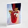 thumbnail image 1 of Jack Russell Terrier Greeting Cards and Envelopes Pack of 8, 1 of 2