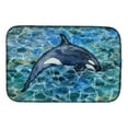 thumbnail image 1 of Caroline's Treasures Killer Whale Orca #2 Dish Drying Mat, 1 of 7