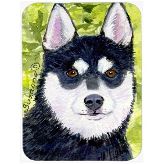Caroline's Treasures Klee Kai Glass Cutting Board Large