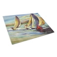 thumbnail image 1 of Caroline's Treasures Knost Regatta Pass Christian Sailboats Glass Cutting Board Large, 1 of 2