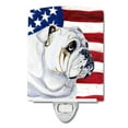 thumbnail image 1 of Caroline's Treasures LH9019CNL Flag with English Bulldog Ceramic Night Light, 6x4x3", multicolor, 1 of 2
