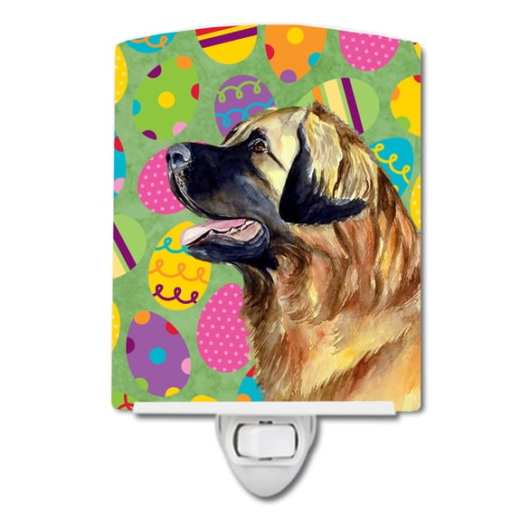 Leonberger Easter Eggtravaganza Ceramic Night Light