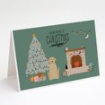 thumbnail image 1 of Yellow Labrador Christmas Everyone Greeting Cards and Envelopes Pack of 8, 1 of 2