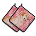 thumbnail image 1 of Caroline's Treasures Labrador Retriever Love Pair of Pot Holders, 1 of 3