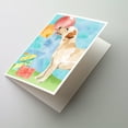 thumbnail image 1 of Happy Birthday Labrador Retriever Yellow Greeting Cards and Envelopes Pack of 8, 1 of 2