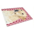 thumbnail image 1 of Caroline's Treasures Labrador Yellow Hearts Love and Valentine's Day Glass Cutting Board Large, 1 of 2