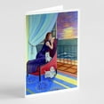 thumbnail image 1 of Lady with her Westie Greeting Cards and Envelopes Pack of 8, 1 of 2