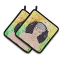 thumbnail image 1 of Caroline's Treasures Libra Zodiac Sign Pair of Pot Holders, 1 of 3