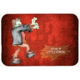 thumbnail image 1 of Caroline's Treasures Little House Of Horrors with Frankenstein Halloween Kitchen/Bath Mat, 1 of 2