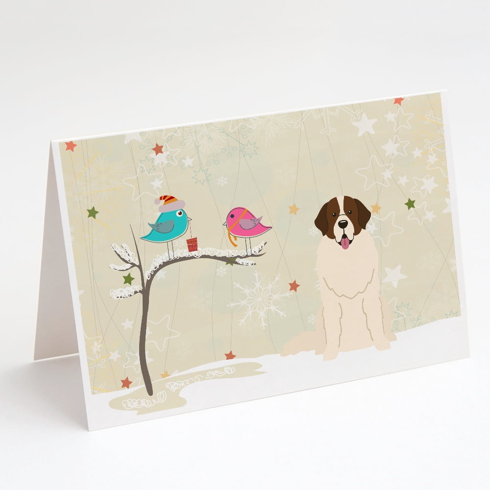 Christmas Presents between Friends Moscow Watchdog Greeting Cards and Envelopes Pack of 8