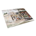 thumbnail image 1 of Caroline's Treasures New Orleans Streetcar Glass Cutting Board Large, 1 of 2