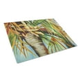 thumbnail image 1 of Caroline's Treasures Orange Top Palm Tree Glass Cutting Board Large, 1 of 2