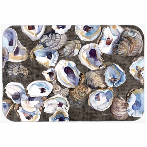 Caroline's Treasures Oyesters Kitchen/Bath Mat