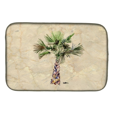 Palm Tree Dish Drying Mat