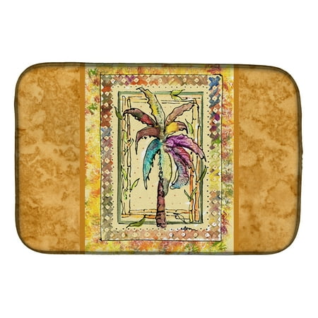 Palm Tree Dish Drying Mat