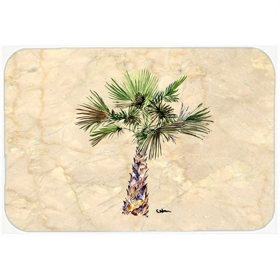 Caroline's Treasures Palm Tree Kitchen/Bath Mat