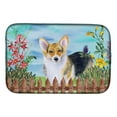 thumbnail image 1 of Caroline's Treasures Pembroke Corgi Spring Dish Drying Mat, 1 of 7