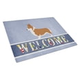 thumbnail image 1 of Caroline's Treasures Pembroke Welsh Corgi Welcome Glass Cutting Board Large, 1 of 2