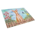 thumbnail image 1 of Caroline's Treasures Pharaoh Hound Spring Glass Cutting Board Large, 1 of 2