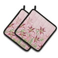 thumbnail image 1 of Caroline's Treasures Pink Lillies Pair of Pot Holders, 1 of 2