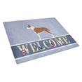 thumbnail image 1 of Caroline's Treasures Pit Bull Terrier Welcome Glass Cutting Board Large, 1 of 2