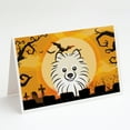 thumbnail image 1 of Halloween Pomeranian Greeting Cards and Envelopes Pack of 8, 1 of 2