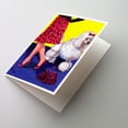 thumbnail image 1 of Poodle High Maintenance Greeting Cards and Envelopes Pack of 8, 1 of 2