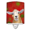 thumbnail image 1 of Caroline's Treasures RDR3024CNL Goat Candy Cane Holiday Christmas Ceramic Night Light, 6x4x3", multicolor, 1 of 2