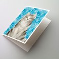 thumbnail image 1 of Ragamuffin Winter Snowflake Greeting Cards and Envelopes Pack of 8, 1 of 3