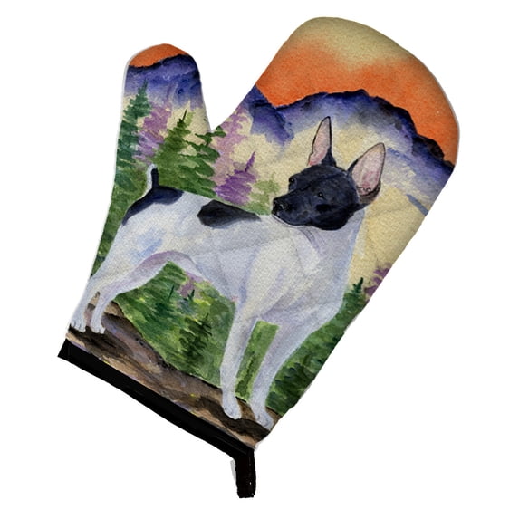 Caroline's Treasures Rat Terrier Oven Mitt