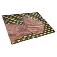 thumbnail image 1 of Caroline's Treasures Redbone Coonhound Candy Corn Halloween Glass Cutting Board Large Size, 1 of 1