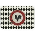 thumbnail image 1 of Caroline's Treasures Rooster Harlequin Kitchen/Bath Mat, 1 of 2