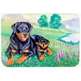 thumbnail image 1 of Caroline's Treasures Rottweiler Kitchen/Bath Mat, 1 of 2