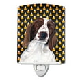 thumbnail image 1 of Caroline's Treasures SC9167CNL Welsh Springer Spaniel Candy Corn Halloween Portrait Ceramic Night Light, 6x4x3",, 1 of 2