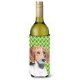 thumbnail image 1 of Caroline's Treasures SC9579LITERK English Foxhound Lucky  Shamrock  Beverage Bottle Hugger,  Beverage Bottle, 1 of 1