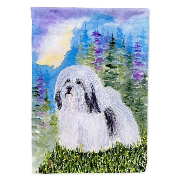 Havanese Garden Flag