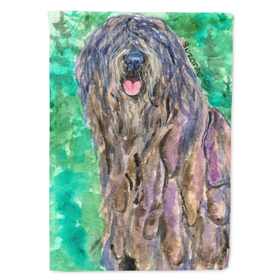 Bergamasco Sheepdog Garden Flag
