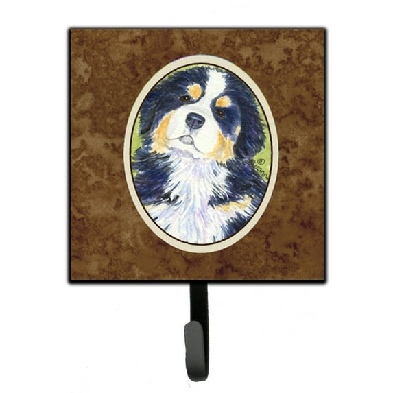 Carolines Treasures SS1059SH4 Bernese Mountain Dog Leash Holder or Key Hook, Small, Multicolor
