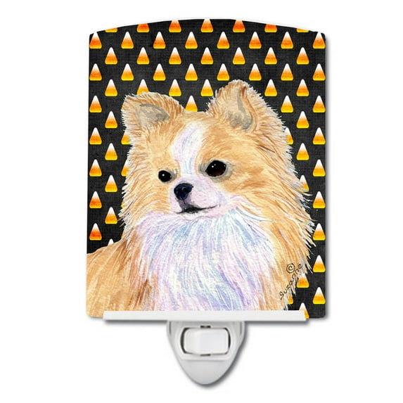 Chihuahua Halloween Portrait Ceramic Night Light
