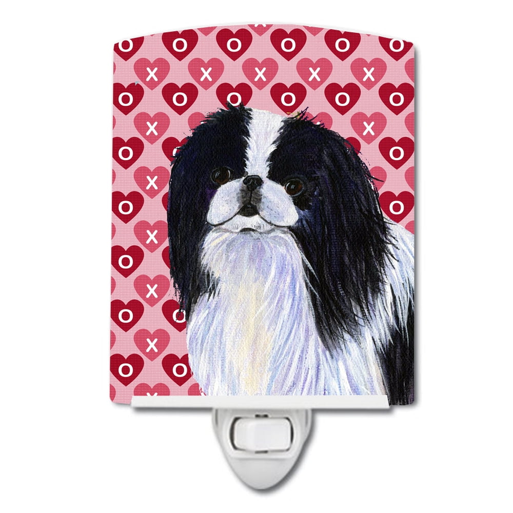 Caroline's Treasures SS4467CNL Japanese Chin Hearts Love and