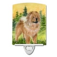 thumbnail image 1 of Caroline's Treasures SS7004CNL Chow Chow Ceramic Night Light, 6x4x3", multicolor, 1 of 2