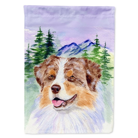 Caroline's Treasures SS8001-FLAG-PARENT Australian Shepherd Flag, , multicolor