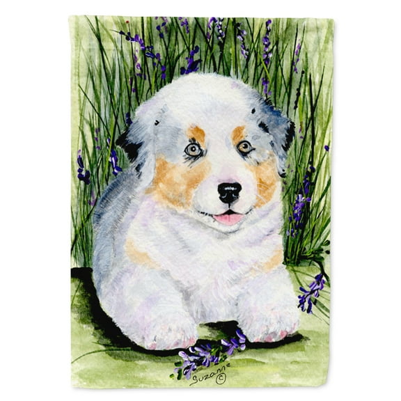 Caroline's Treasures SS8005-FLAG-PARENT Australian Shepherd Flag, , multicolor