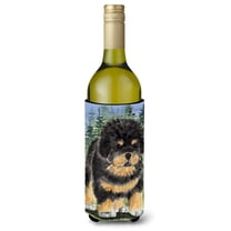 Caroline's Treasures SS8031LITERK Tibetan Mastiff Wine Bottle Hugger, Wine Bottle, multicolor