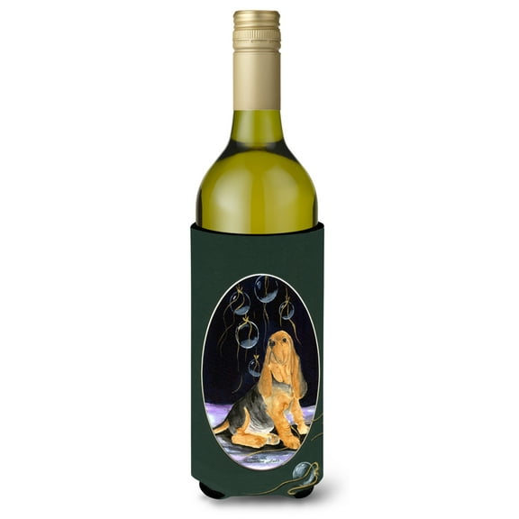 Caroline's Treasures SS8071LITERK Bloodhound Wine Bottle Hugger, Wine Bottle, multicolor