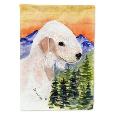 Caroline's Treasures SS8158-FLAG-PARENT Bedlington Terrier Flag, , multicolor