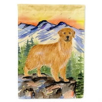 Caroline's Treasures SS8163-FLAG-PARENT Golden Retriever Flag, , multicolor