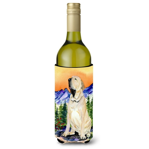 Caroline's Treasures SS8169LITERK Brazilian Mastiff / Fila Brasileiro Wine Bottle Hugger, Wine Bottle, multicolor
