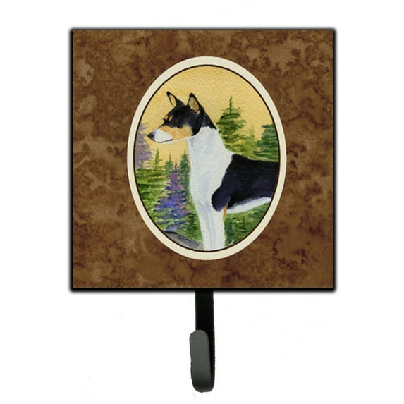 Carolines Treasures SS8201SH4 Basenji Leash Holder or Key Hook, Small, Multicolor